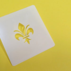 Fleur de Lys Stencil 6Pack Reusable image 8