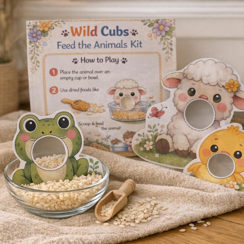 Animals Tuff Tray - Etsy UK