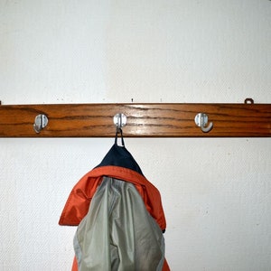 old hook rail for the wardrobe