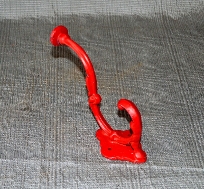 Vintage cast iron hooks wardrobe hooks coat hooks hook Etsy
