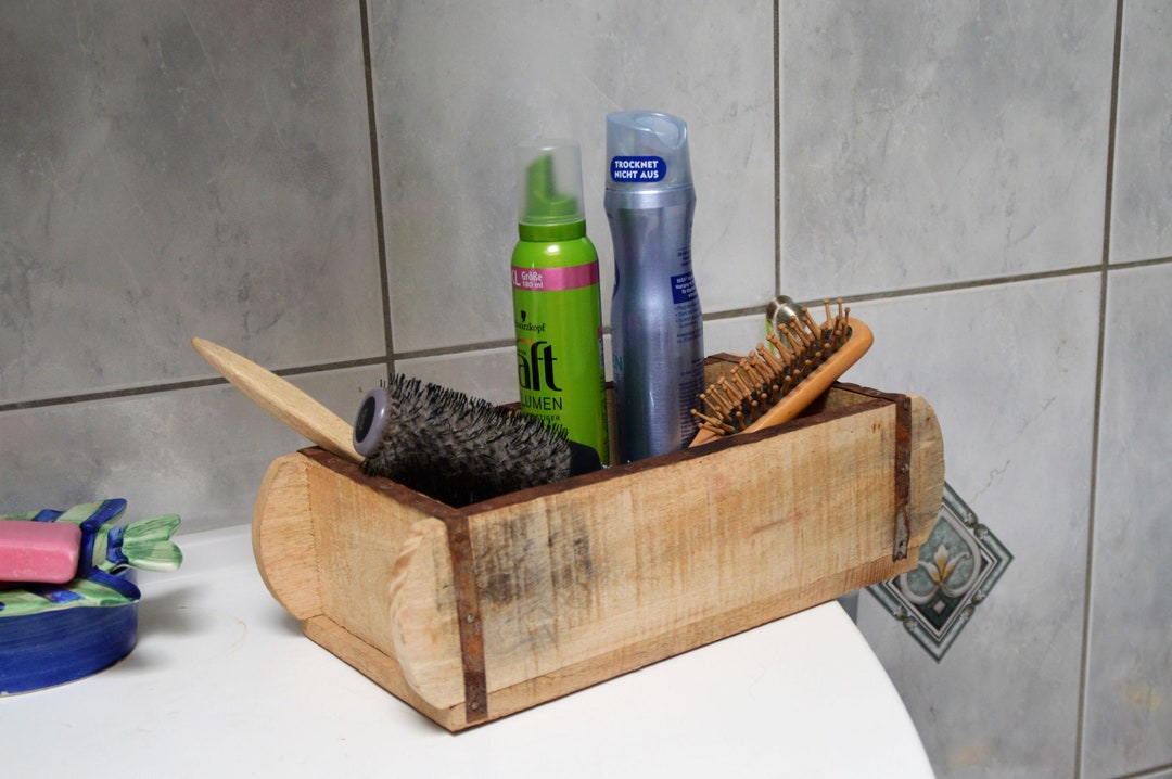 Holzkasten für Badezimmer oder Blumen, Etsy.de