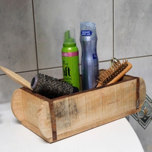 Holzkasten für Badezimmer oder Blumen,