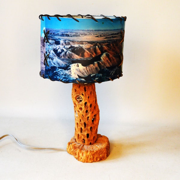 außergewöhnliche Lampe aus USA, Mount Rushmore, South Dakota