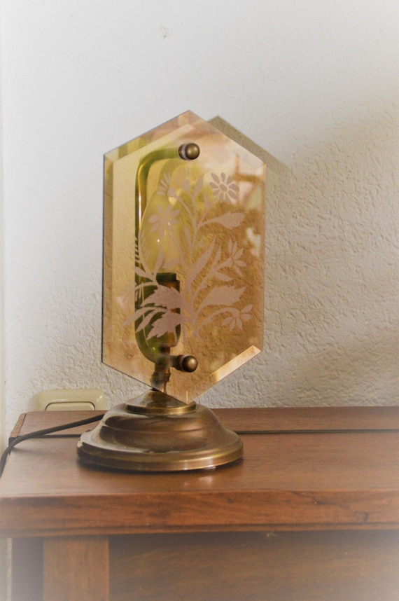 eine außergewöhnliche vintage Tischlampe