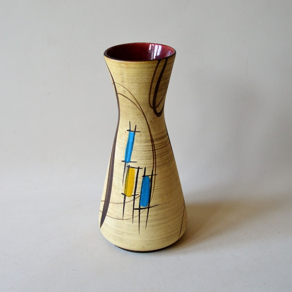 tolle 60er Jahren Keramik Vase