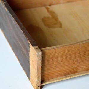 Cajón viejo, cajón de madera. imagen 3