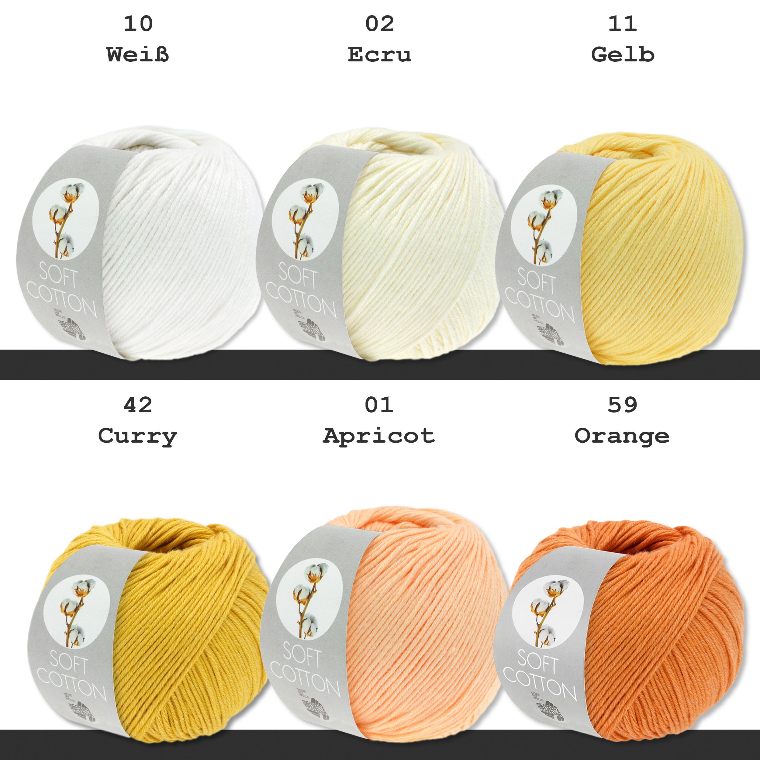 Alize 5 X 100 G Algodón Dorado Algodón Verano Lana Hilo Crochet Tejido Amigurumi 65 Colores - México