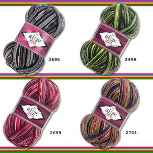 Alize Lot De 3 Pelotes De Laine Pour Tricot Amigurumi 4 Saisons 100 G