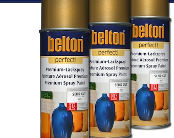 Kwasny Belton perfect 3 x 400 ml Premium Paint Spray Gold