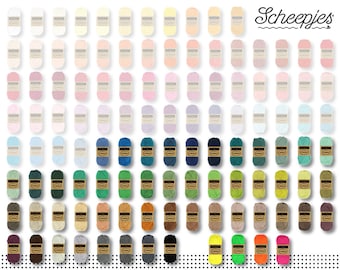 Scheepjes 50 g Catona 100% Hilo de Algodón Lana Tejer Ganchillo Amigurumi 53 Colores | Otros 60 colores en otra oferta.