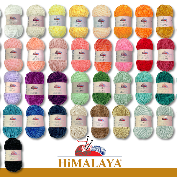 Himalaya 100 g fluwelen chenillewol breien gehaakte amigurumi pluizig 42 kleuren