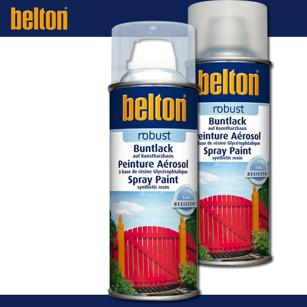 Kwasny Belton robust 400 ml Buntlack Klarlack hochglänzend oder matt zur Auswahl