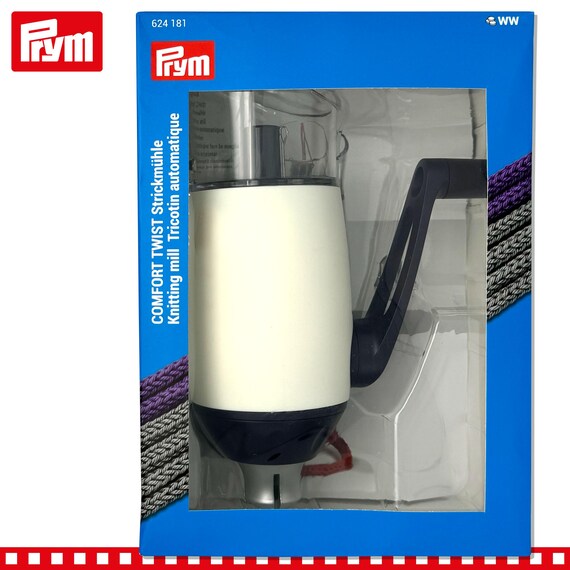Moulin à Tricoter Prym Comfort Twist - Violet - Pour Créer Des Tubes Tricotés Facilement
