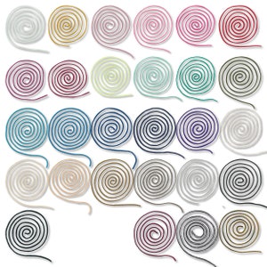 5 m cotton cord braided cord rope macrame Ø 3 mm | 28 different colors selection | Sold by the meter