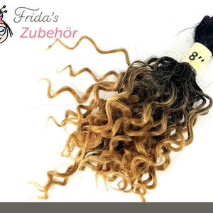 Frida&#39;s Doll Hair Curly Wavy Doll Hair Handcraft Wig Craft DIY