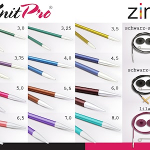 Interchangeable Circular Knitting Needles Set Knitpro Trendz