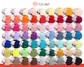 YarnArt 50 g Jeans Knitting Crochet Baby Wool Yarn Wool Cotton Pastel Colors 63 Colors product logo