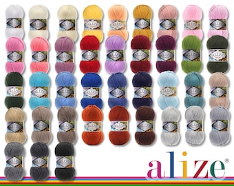 Lana YarnArt Harmony 50 G - Hilo De Mezcla De Colores Degradado Para Tejer Y Hacer Ganchillo