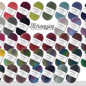 Scheepjes 100 g Unity (formerly Our Tribe) Superwash Merino Wool Soft Light Yarn Wool Knitting Crochet 37 Colors