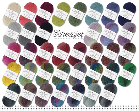 Scheepjes 100 g Unity (ehemals Our Tribe) Superwash Merinowolle weich leicht Garn Wolle Stricken Häkeln 37 Farben