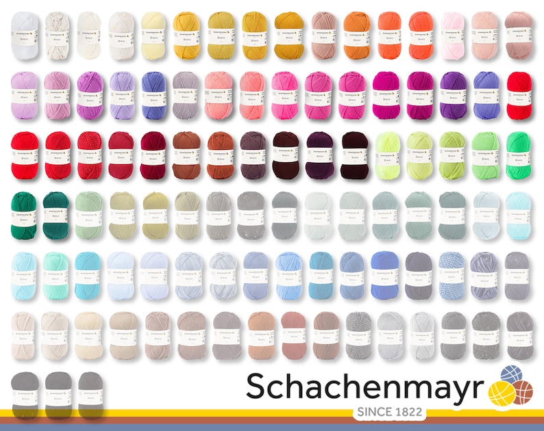 Schachenmayr 50 g Bravo Stricken Häkeln Amigurumi 50 Farben weitere 49 Farben in anderem Angebot Bild 1