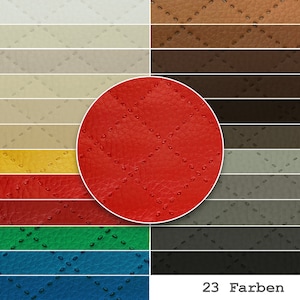 Artificial leather quilted PIK imitation leather PVC upholstery leather upholstery fabric upholstery fabric upholstery furniture car 140 cm wide sold by the meter