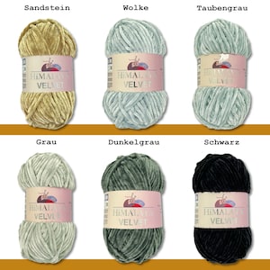 Himalaya 100 g Velours Chenille Laine Tricot Crochet Amigurumi moelleux 42 couleurs image 8