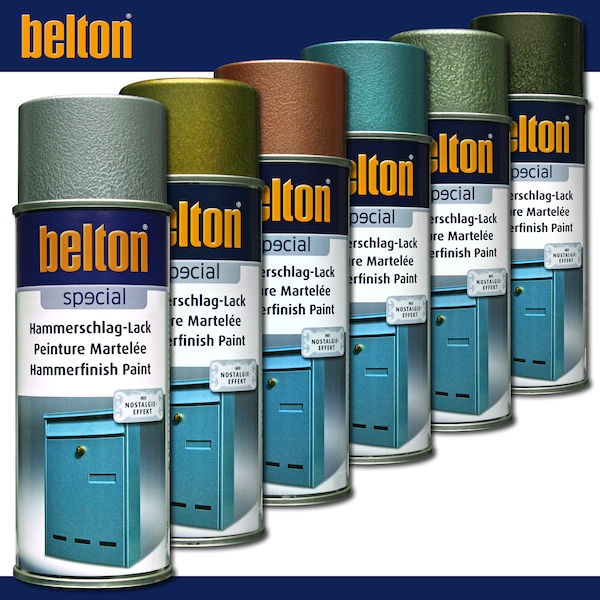 400 ml Kwasny Belton Hammer Blow Paint | 6 couleurs différentes au choix | Peinture en aérosol de qualité TOP