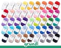 Gründl 50 g Cotton Quick uni knitting cotton summer yarn baby yarn mercerized easy-care 45 colors product logo