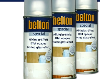 3 x 400 ml Kwasny Belton Barniz efecto vidrio esmerilado Barniz en aerosol Aspecto de vidrio esmerilado Barniz en aerosol CALIDAD SUPERIOR