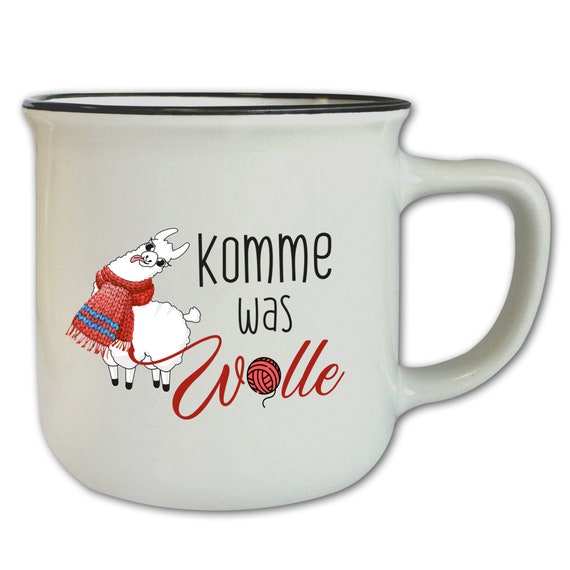 SpecialMe® Tasse à Café Avec Inscription En Allemand « Mir