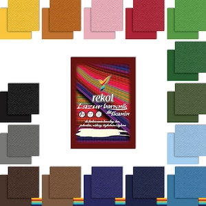 5 x 18 g Textile color Lazur Fabric color Dyeing Recoloring 15 different colors to choose from