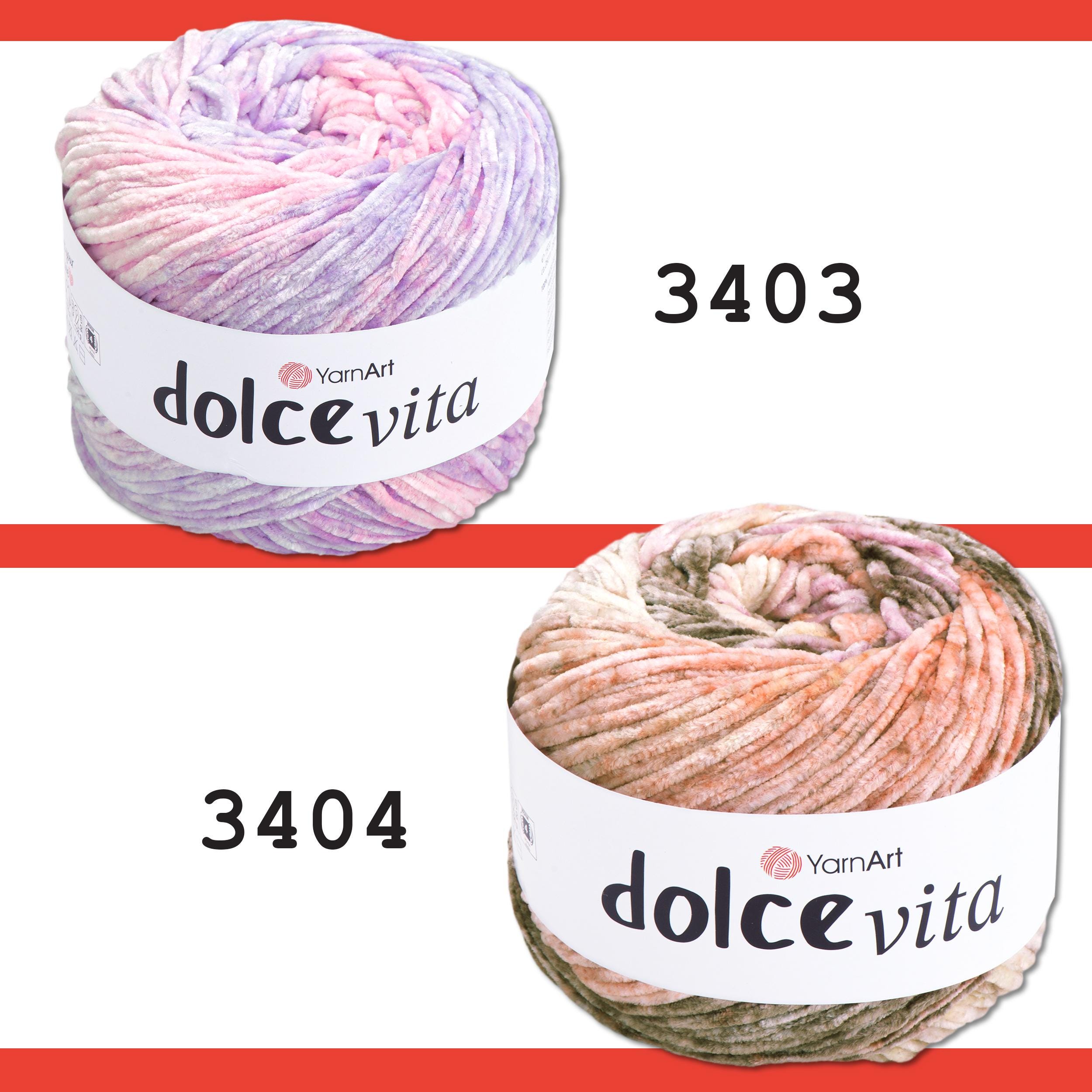 2 Pelotes Yarn Art Dolce - Micro Polyester - Super Bulky 6 - Crème Clair