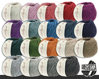 Lana Grossa 50 g Landlust Winter Wool Merino Yak Wool Yarn Knitting Crochet 19 Colors