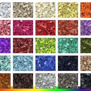 3 mm 25 色のプラスチックレール付きエンドレスジッパー用ジッパー 10 個