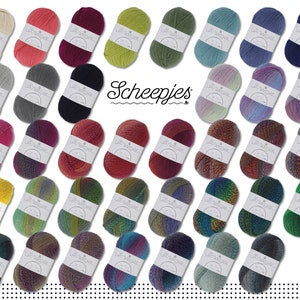 Scheepjes 100 g Our Tribe Superwash Merino Wool Polyamide Soft and Light Yarn Knitting 37 Colors