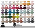 Bobbiny 100 m braided cord premium Ø 5 mm cotton textile yarn crochet macrame 46 colors