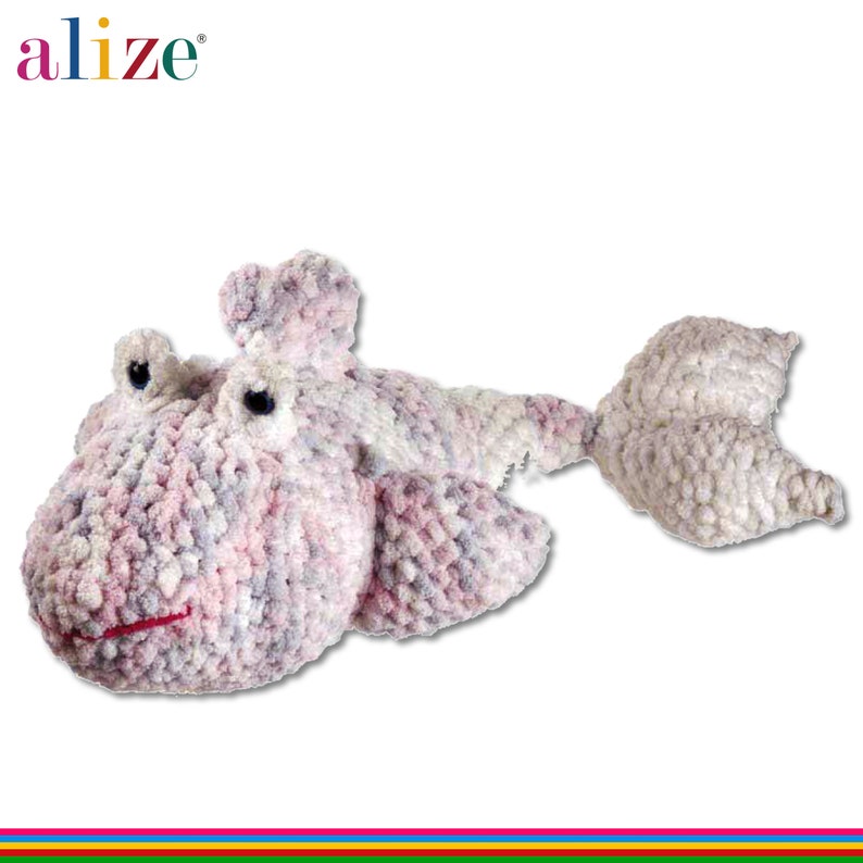 Alize 100 g Puffy Color Chenillewolle Schlaufenwolle Fingerstricken flauschig 48 Farben Bild 2