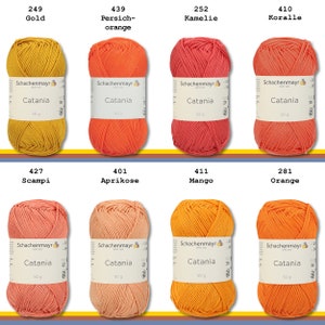 Schachenmayr 50 g Catania Knitting Crochet Cotton Amigurumi 63 Colors another 47 colors in another offer image 3