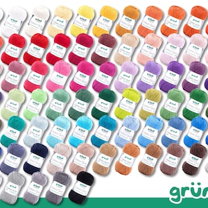 Filato estivo di cotone per bambini, filato mercerizzato, facile da lavare, filato per maglieria e uncinetto, filato per bambini ...