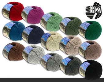 Lana Grossa 100 g Alpina country house wool and traditional yarn 15 colors to choose from