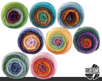 Lana Grossa 100g Cool Wool Big Color Extra Fine Merino Wool Yarn Knitting Crochet 10 Colors