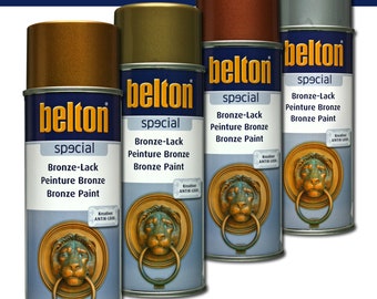 Kwasny Belton special 400 ml Bronze Lacquer Antique Look Spray 4 different colors to choose from