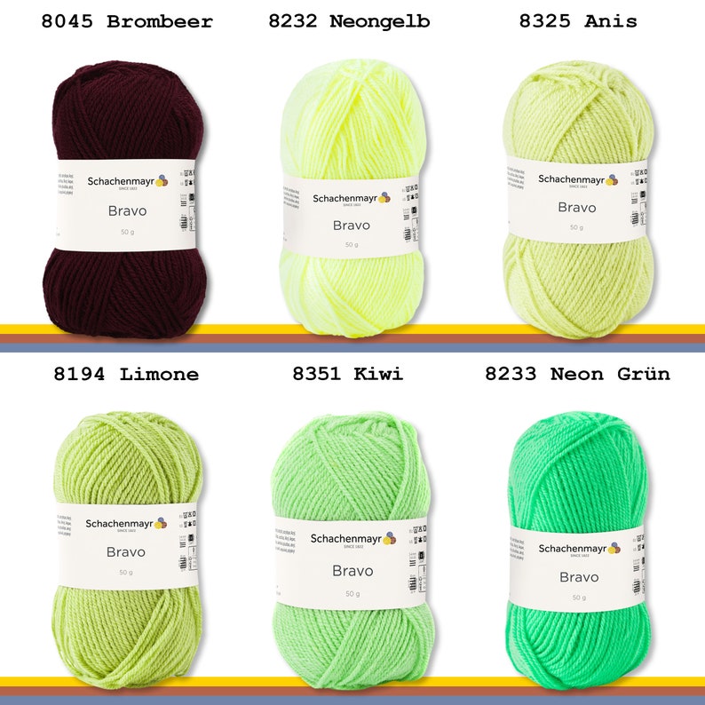 Schachenmayr 50 g Bravo Stricken Häkeln Amigurumi 50 Farben weitere 49 Farben in anderem Angebot Bild 9