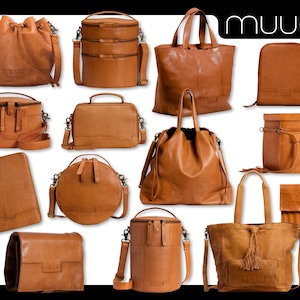 muud handmade leather accessories bags cases knitting and crochet accessories storage color whiskey 14 models