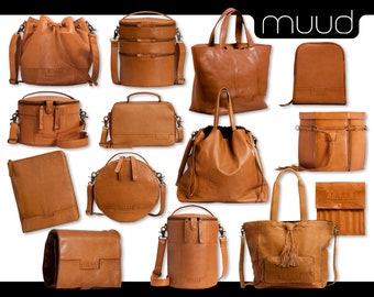 muud handmade leather accessories bags cases knitting and crochet accessories storage colour whisky 14 models