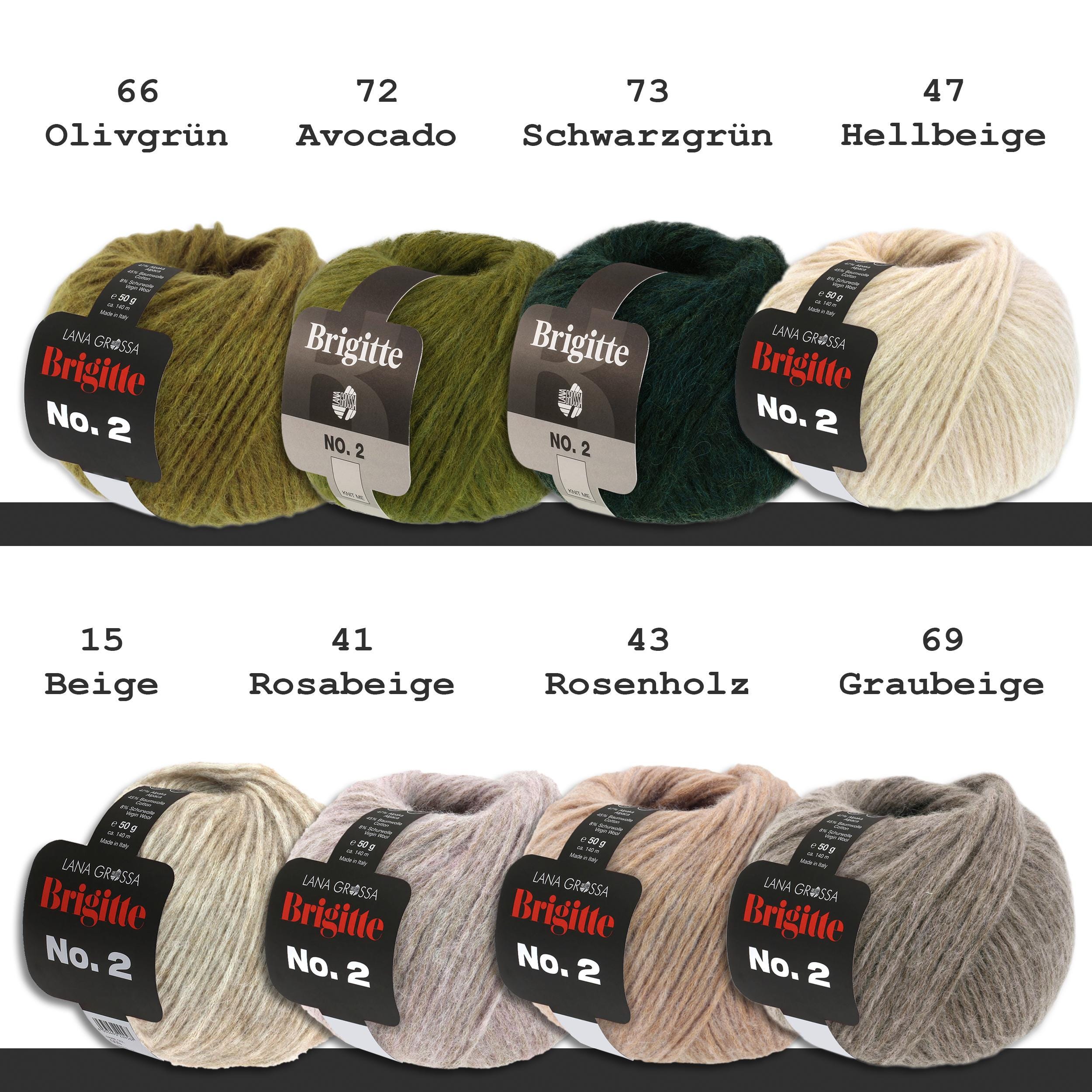 Lana Grossa Brigitte No.2 039 Kiwi | – Alles voor haken en breien