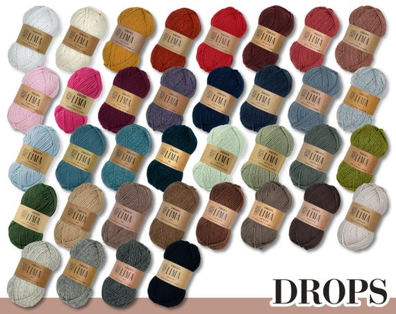 Lot De 5 Pelotes De Grosse Laine Pure Couleur Changeante (noir/blanc Cassé) - Portugal, Pour Tricot/crochet