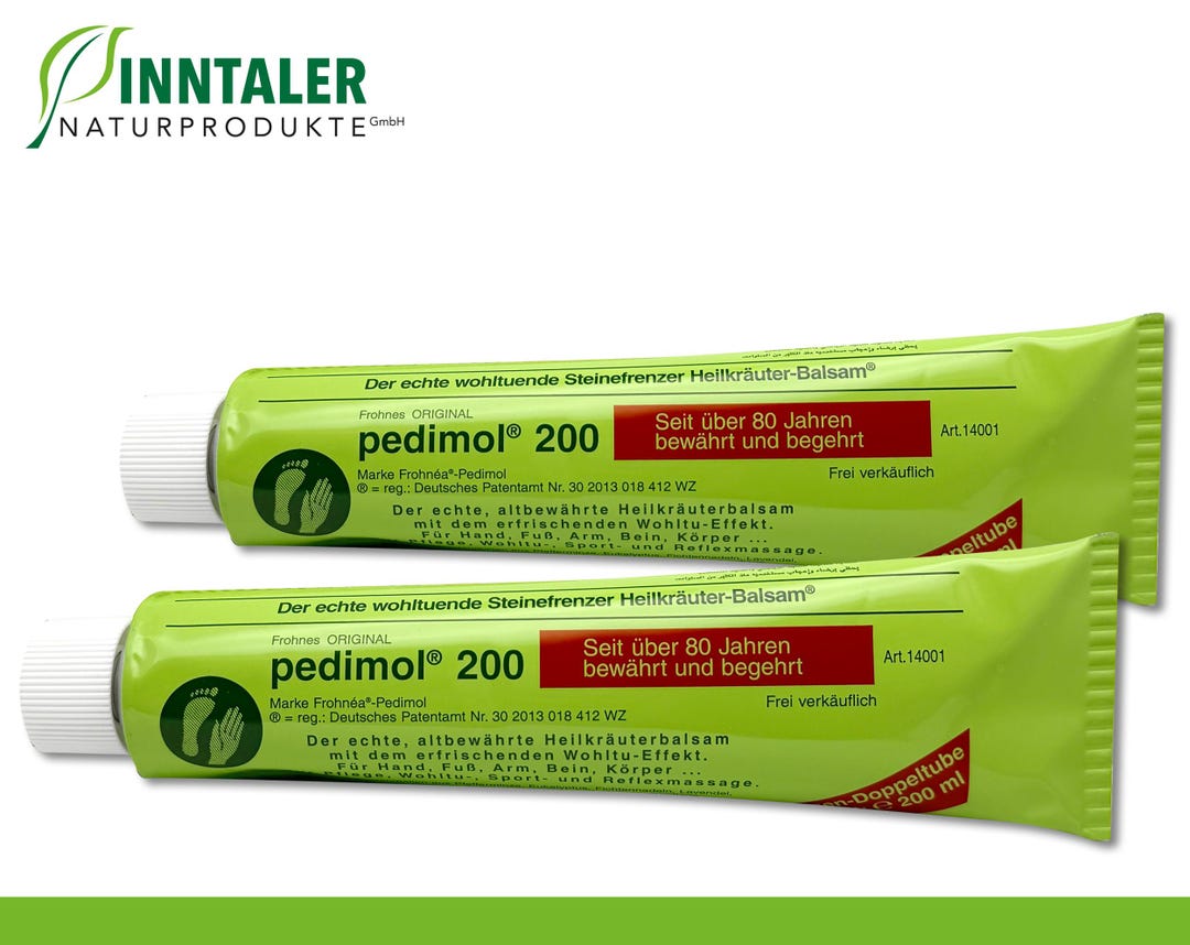 Frohnes 2 X 200 Ml Original Pedimol 200 Steinefrenzer Medicinal Herb ...