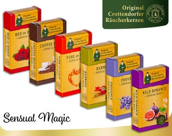 Original Crottendorfer Incense Cones Sensual Magic 24 pieces size M 6 fragrances to choose from